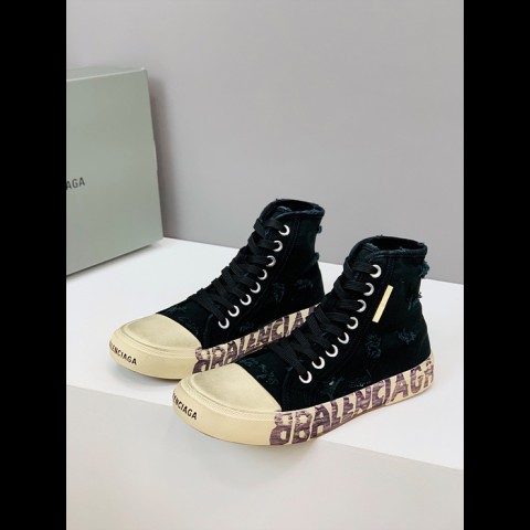 balenciag* 파리 하이탑 스니커즈