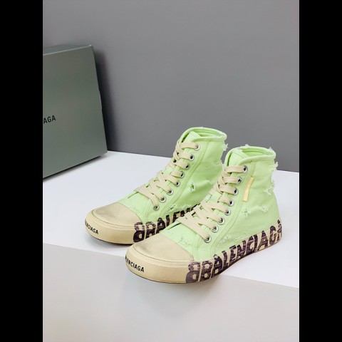 balenciag* 파리 하이탑 스니커즈