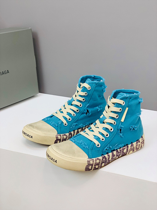 balenciag* 파리 하이탑 스니커즈