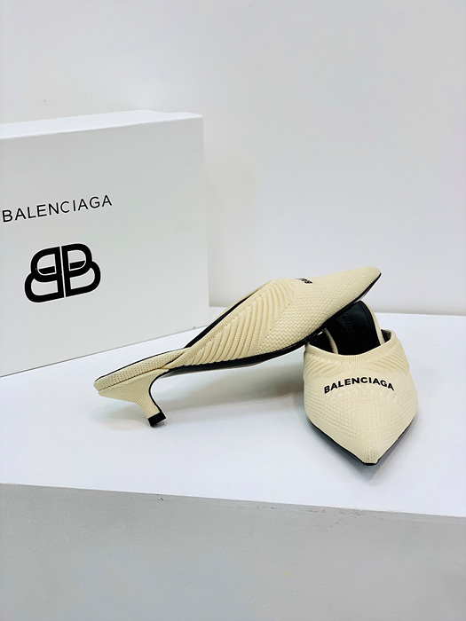 balenciag* 레터링 뮬 (굽 4cm)