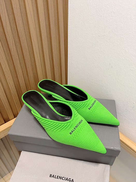 balenciag* 레터링 뮬 (굽 4cm)